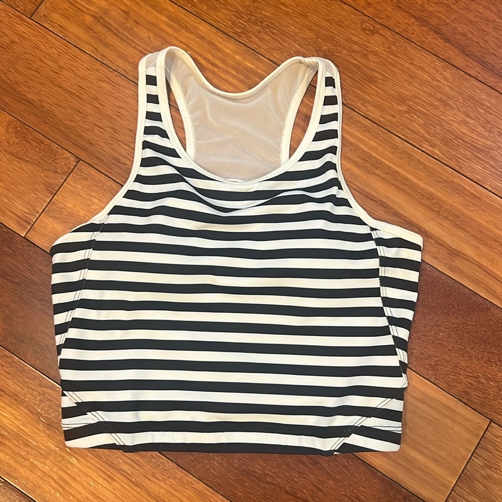 Born primitive Meshed up cropped sports bra